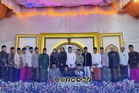 Foto. Halal Bihalal dan Silaturahmi Forum Komunikasi Alumni dan santri Pondok Pesantren Aqidah Usymuni (Foksagita). 