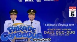 Foto. Potongan Flayer Parade Combudug Sampang 2026.