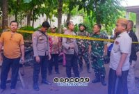 Foto. Peninjauan Lokasi Sumur Bor di Perasaan Sumenep oleh Polres Setempat