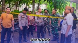Foto. Peninjauan Lokasi Sumur Bor di Perasaan Sumenep oleh Polres Setempat