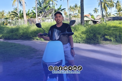 Foto. Pimred nusainsider.com Ach Toifur Ali Wafa saat ada di kepulauan sumenep