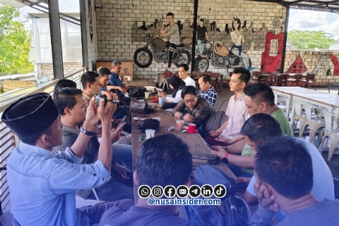 Foto. Halal Bihalal Owner PR Mahaputera Nusantara Bersama Insan Media
