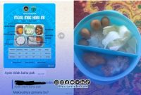 Foto. Bukti Chat Whatsapp Pewarta kepada Pihak Kepala SPPG Pordapor dengan Sajian Makanan Bergizi gratis (MBG) yang diduga Basi. 