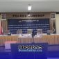 Foto. Situasi Aula sanika satyawada Polres Sumenep 
