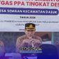 Foto. Kegiatan pembentukan satgas PPA di desa-desa sumenep