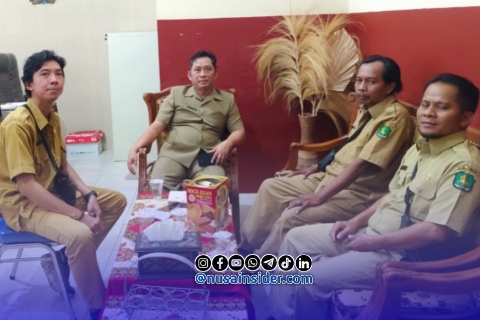 Foto. Monev Pengaduan Pelayanan Publik Nasional–Layanan Aspirasi dan Pengaduan Online Rakyat (SP4N-LAPOR!) di tingkat kecamatan.