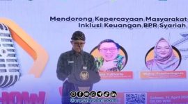 Foto. Talkshow literasi keuangan syariah Bank BPRS Bhakti sumekar