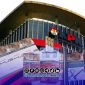 Foto. Gedung KPK RI dengan Produk Rokok PR HJS Mdr