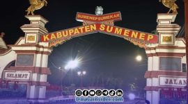 Foto. Pintu Masuk dan Keluar Kabupaten Sumenep, Madura Jawa Timur