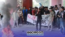 Foto. Kritik BEM Sumenep atas Temuan  kokain 