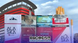 Foto. Gedung KPK dan Dugaan Produk Rokok PR Sejahtera Abadi dan PR Selancar Arka