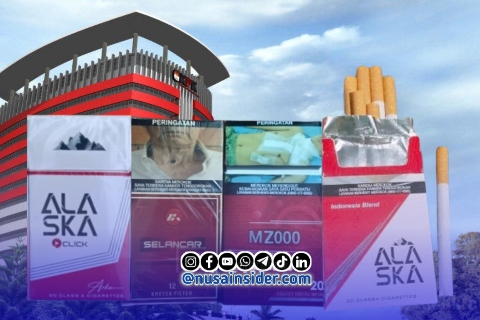 Foto. Gedung KPK dan Dugaan Produk Rokok PR Sejahtera Abadi dan PR Selancar Arka