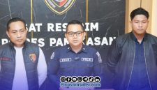 Foto. Satreskrim Polres Pamekasan saat Ungkap Kasus Video Viral Pelajar kabupaten setempat