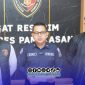 Foto. Satreskrim Polres Pamekasan saat Ungkap Kasus Video Viral Pelajar kabupaten setempat