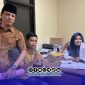 Foto. Korlap aksi Igusty Madani saat mengantarkan Surat ke Polres setempat. 