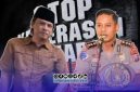 Foto. Akbp Anang Hardiyanto,S.I.K Kapolres Sumenep (Kanan), Igusty Madani Korlap Aksi APJ (Kiri). 