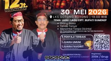 Ajang Bergengsi! Festival Lagu Karya Bupati Sumenep Hadirkan Talenta Musik Se-Madura