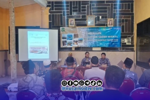 Foto. Kegiatan Pembinaan Pokdarwis bersama Disbudporapar Sumenep