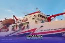 Foto. Tol Laut KMP DBS III Milik PT Sumekar saat pemberangkatan dari Pelabuhan Kalianget menuju Kepulauan Kangean