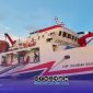 Foto. Tol Laut KMP DBS III Milik PT Sumekar saat pemberangkatan dari Pelabuhan Kalianget menuju Kepulauan Kangean