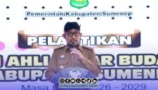Foto. Bupati Sumenep, Dr H Achmad Fauzi Wongsojudo, SH., MH