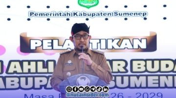 Foto. Bupati Sumenep, Dr H Achmad Fauzi Wongsojudo, SH., MH