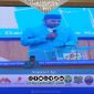 Foto. Khairul Umam, S.Pd.i saat menyampaikan sambutannya sebagai Ketua DPD KNPI Sumenep periode 2026-2029