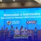 Foto. Penandatanganan MoU DPD KNPI Sumenep Bersama DRT Group