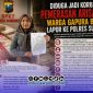 Foto. Kholifah saat melaporkan Arisan GET di Polres Sumenep 