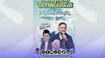 Batuputih Bersholawat Hadirkan Ulama Ternama dan Majelis At-Taufiq