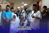 Foto. Momen Anggota DPD RI, Dr Lia Istifhama, S.Sos.i., M.E.I Saat mengunjungi Jamaah Haji dari Indonesia di Tanah Suci