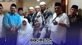Foto. Momen Anggota DPD RI, Dr Lia Istifhama, S.Sos.i., M.E.I Saat mengunjungi Jamaah Haji dari Indonesia di Tanah Suci