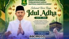 Foto. Flayer Ucapan Idul Adha 2026 dari Kepala Bappeda sumenep Dr Ir Arif firmanto, S.TP., M.Si.IPU ASEAN Eng. 