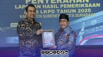 Foto. Prestasi Pemkab Sumenep Raih predikat WTP ke-9 dari BPK RI