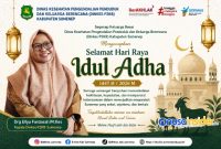 Foto. Ucapan Selamat Hari Raya Idul Adha 2026 dari Dinkes P2KB Sumenep