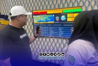 Foto. Peninjauan Layanan 112 oleh Kadiskominfo Sumenep