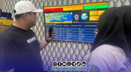 Foto. Peninjauan Layanan 112 oleh Kadiskominfo Sumenep