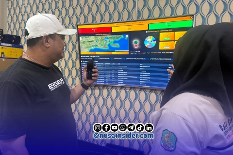 Foto. Peninjauan Layanan 112 oleh Kadiskominfo Sumenep