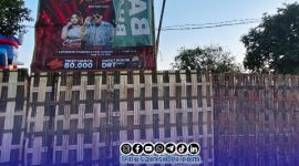 Foto. Penutupan Pintu Masuk konser Valen DA7 Bersama Radhiesta Music di Sumenep 31 Mei 2026