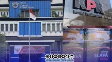 Foto. Kantor DJBC Jatim 1 bersama Produk Rokok Slava Bold