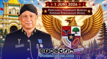 Foto. Screenshot Ucapan Selamat Hari Kesaktian Pancasila 2026 dari Kadisdik Sumenep, Mohammad Iksan S.Pd., MT