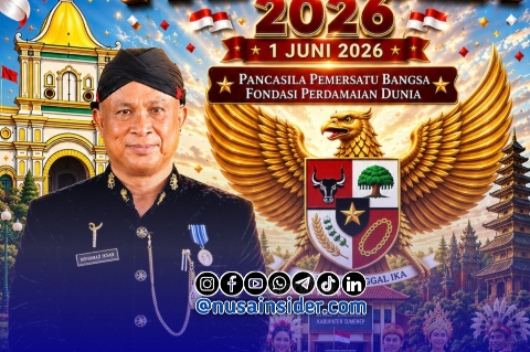 Foto. Screenshot Ucapan Selamat Hari Kesaktian Pancasila 2026 dari Kadisdik Sumenep, Mohammad Iksan S.Pd., MT