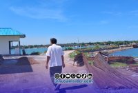 Foto. Pekerjaan Proyek Pembangunan Fasilitas Pelabuhan Rakyat (PELRA) di Kalianget Sumenep