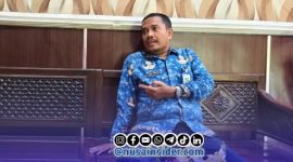 Foto. Kepala Bidang Industri Dinas Koperasi, UKM, Perindustrian dan Perdagangan (Diskop UKM Perindag) Kabupaten Sumenep, Didik Prayitno