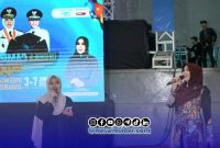 Foto. Anggota DPD/MPR RI Dr Lia Istifahama, S.Sos.i., M.E.I di Acara Kampus School Expo 2026