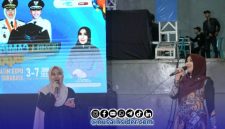 Foto. Anggota DPD/MPR RI Dr Lia Istifahama, S.Sos.i., M.E.I di Acara Kampus School Expo 2026