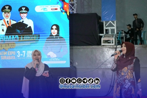 Foto. Anggota DPD/MPR RI Dr Lia Istifahama, S.Sos.i., M.E.I di Acara Kampus School Expo 2026