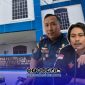 Foto. Sekretaris BEM nusantara (BEMNUS) Jawa Timur, Noh Syauqi (Kanan), Kepala KSOP Kelas IV Kalianget Azwar Anas SH., M. Hum (Kiri) 