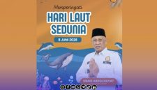 Foto. Flayer Ucapan Hari Laut Se-Dunia dari Ketua PKDI Sumenep