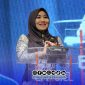 Foto. Anggota DPD/MPR Dr Lia Istifhama, S.Sos.i., M.E.I saat memberikan sambutan di acara pelepasan SD Taruna Surabaya